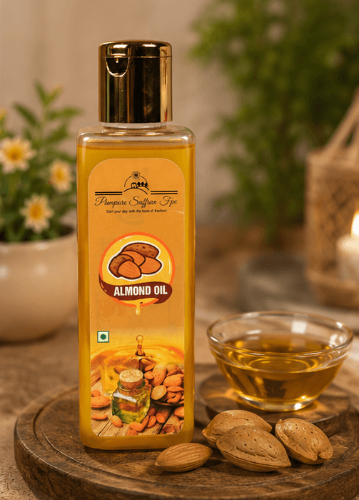 Pure Kashmiri Almond Oil — Cold-Pressed, 200ml — image 3