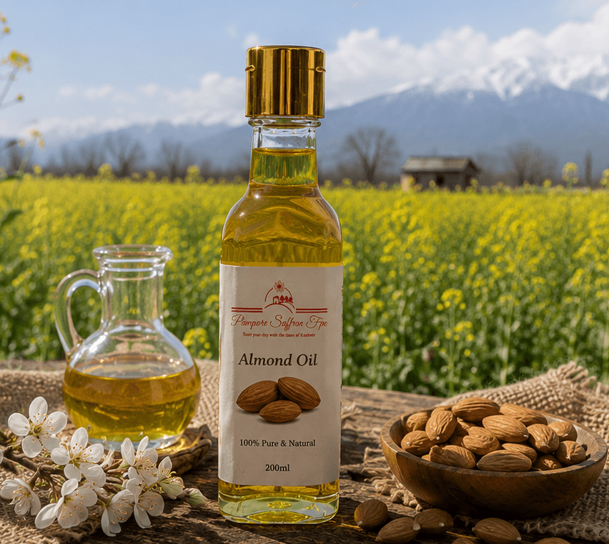 Pure Kashmiri Almond Oil — Cold-Pressed, 200ml — image 5