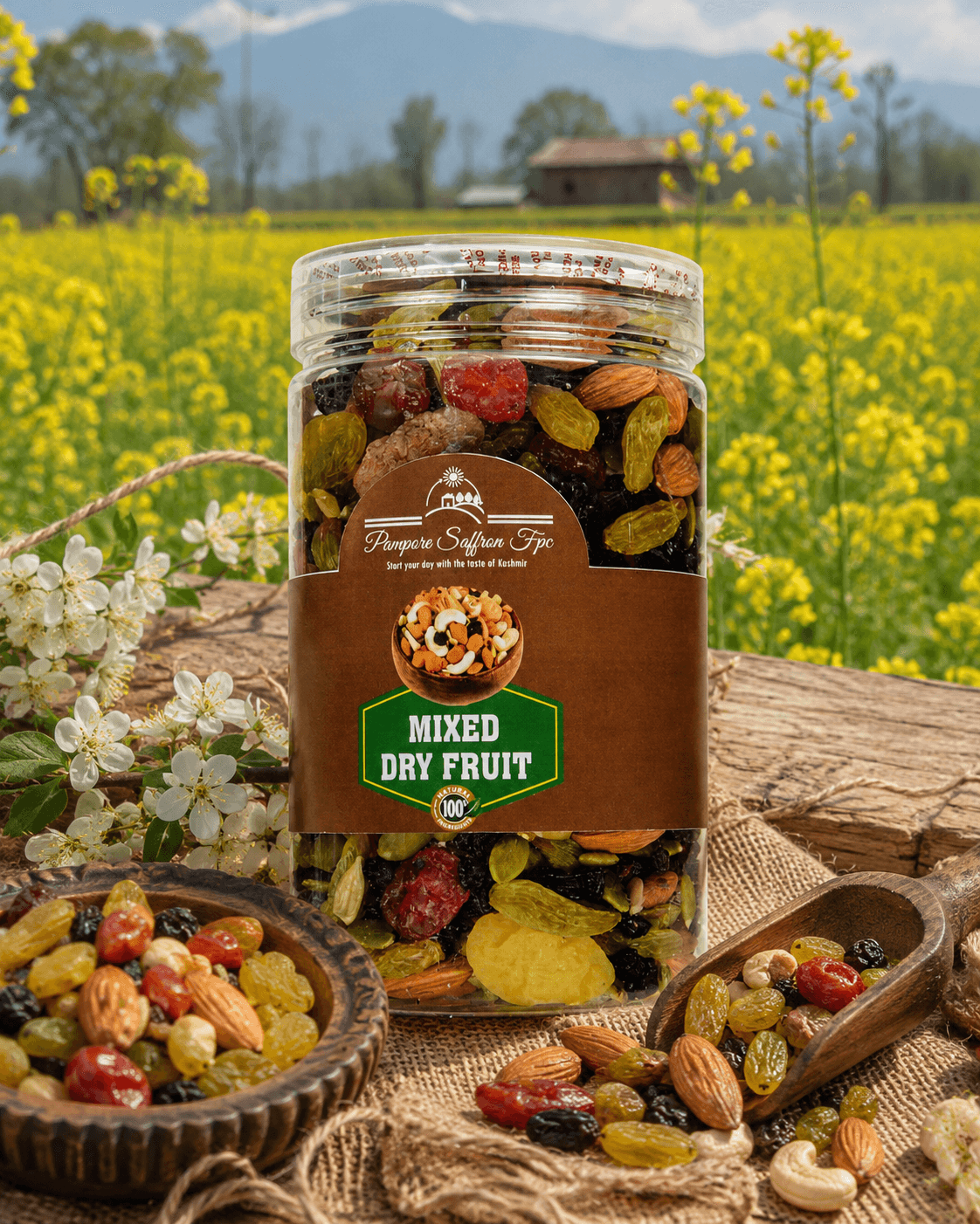 Kashmiri Mixed Dry Fruits Box — image 4