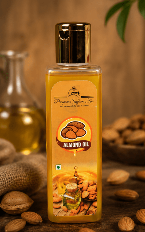 Pure Kashmiri Almond Oil — Cold-Pressed, 200ml