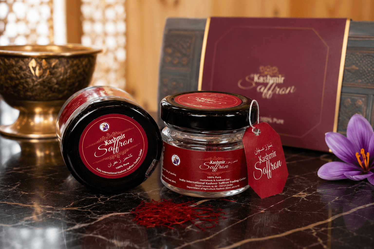 GI Tag Kashmiri Saffron — Geographical Indication Certified